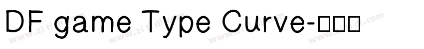 DF game Type Curve字体转换